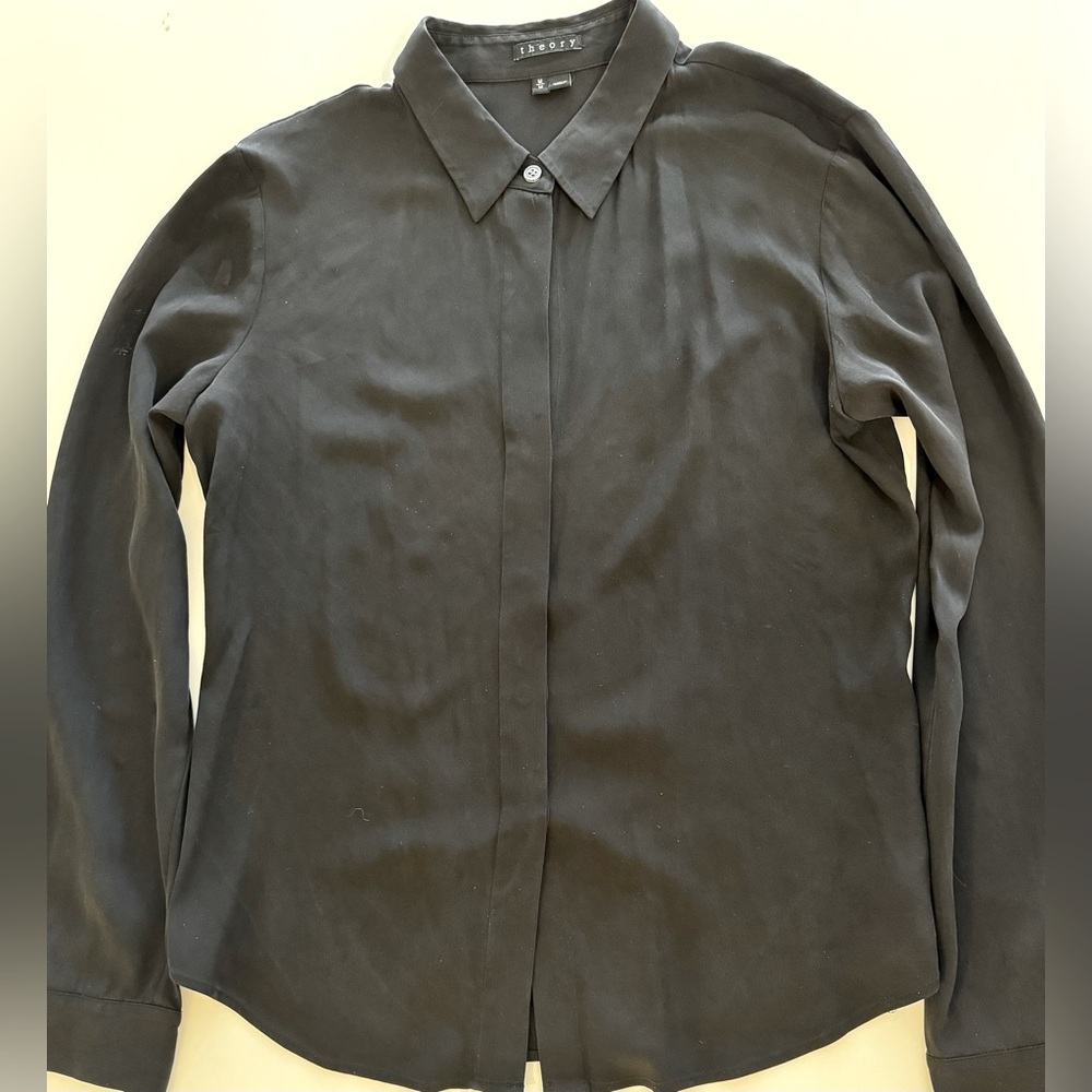 Theory Silk Blouse